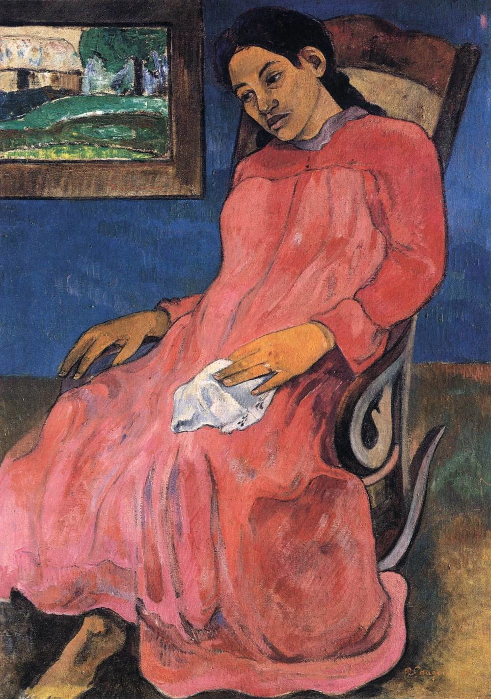 Faaturuma (malinconica) - Nelson, Atkins Museum of Art, Kansas City